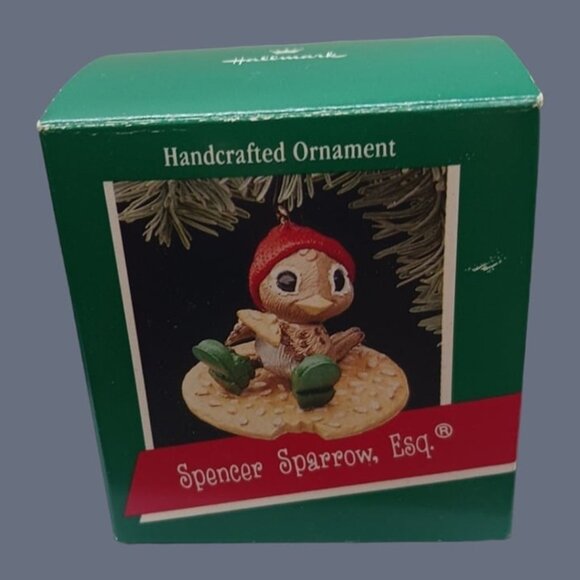 Hallmark vtg animals lot of 9 ornaments - Picture 8 of 10